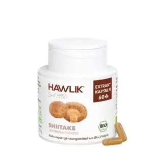 HAWLIK Bio Shiitake Extrakt Kapseln