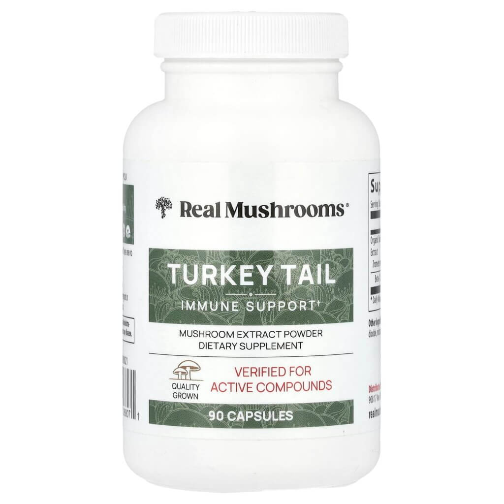 Real Mushrooms Turkey Tail Extrakt Kapseln