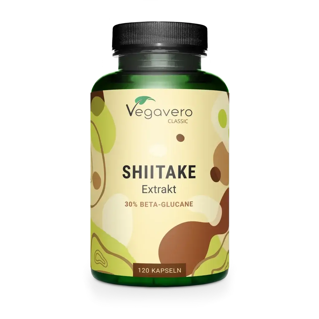 Vegavero Bio Shiitake Extrakt Kapseln